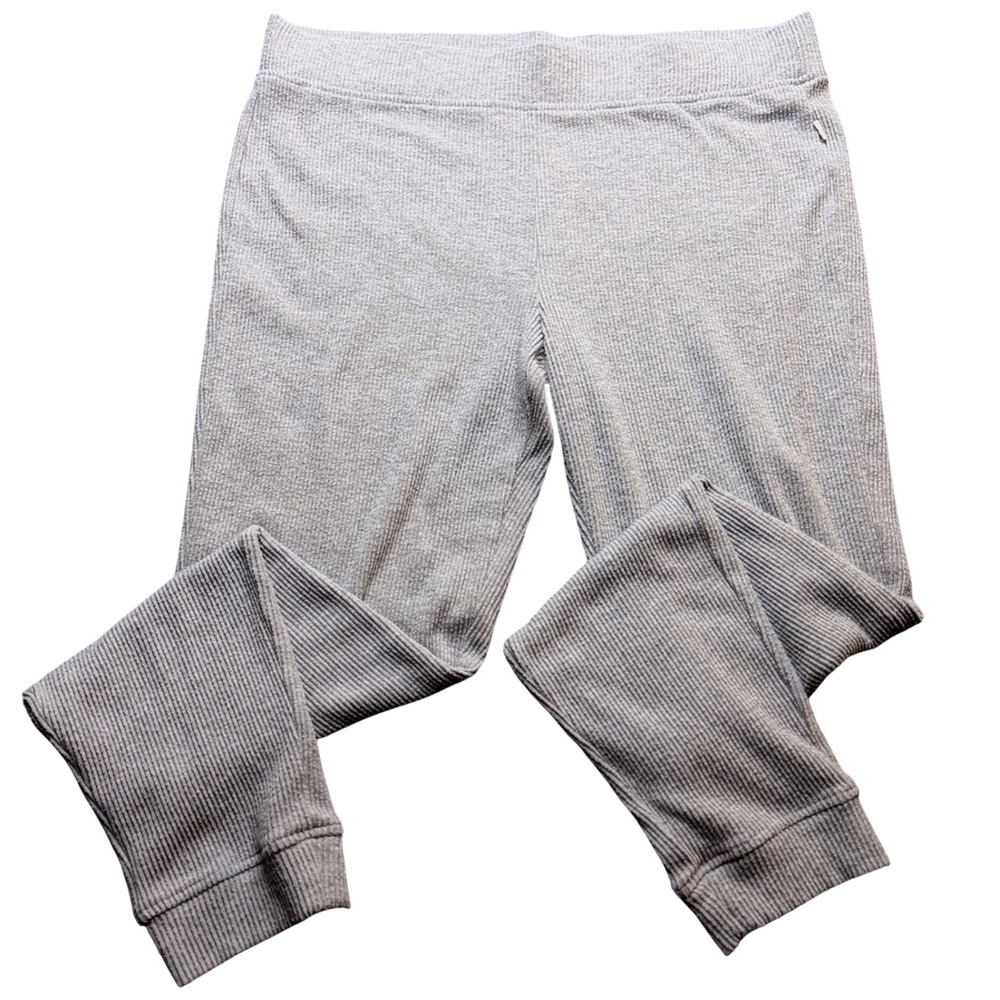 Ugg Kylo Jogger XL Grey Ribbed Knit Lounge Pants